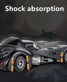 1/18 Classic Movie Car Batmobile Bat Alloy Concept Sports Car Model Diecast Metal Toy Racing Car Model Sound and Light Kids Gift