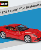 1:24 Ferrari 250 GT Berlinetta Passo Corto Alloy Sports Car Model Diecast Metal Toy Classic Racing Car Vehicles Model Kids Gifts F12 - IHavePaws
