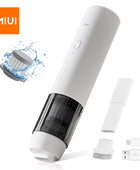MIUI Cordless Handheld Vacuum Cleaner for Laptop & Car,Portable & Multifunctional,USB Rechargeable,Strong Suction,White White - IHavePaws