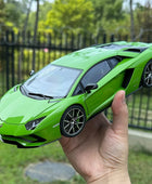 AUTOART 1:18 Lamborghini AVENTADOR S Diecast Car model Green - IHavePaws