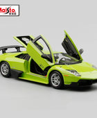 Bburago 1:24 Lamborghini Murcielago LP670-4 SV Alloy Sports Car Model Diecasts Metal Toy Racing Car Model Simulation Kids Gifts