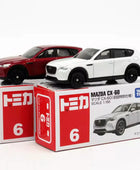 Takara TOMY Mazda CX-60 SUV Alloy Car Model Diecast Metal Toy Car Vehicles Model Simulation Miniature Scale Collection Kids Gift