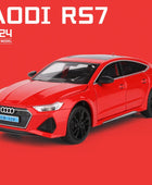 1:24 AUDI RS7 Coupe Alloy Car Model Diecast & Toy Vehicles Metal Toy Car Model High Simulation Sound Light Collection Kids Gifts Red - IHavePaws