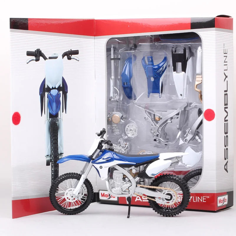Maisto Assembly Version 1:12 Yamaha YZ450F Alloy Sports Motorcycle Model Diecast Metal Toy Street Motorcycle Model Children Gift - IHavePaws