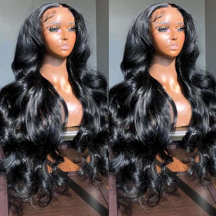 30 32 34Inch 13x4 13x6 Body Wave Lace Front Human Hair Wigs 180% Brazilian Glueless 6x4 5x5 Transparen Lace Wig For Women