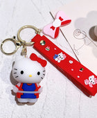 1PC Cute Sanrio Series Keychain For Men Colorful Keyring Accessories For Bag Key Purse Backpack Birthday Gifts SLO 30 - ihavepaws.com