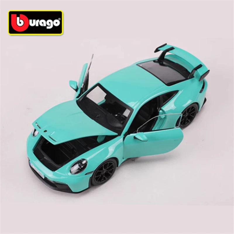 Bburago 1/24 Porsche 911 GT3 RS Alloy Sports Car Model Diecasts Metal Toy Racing Car Model Simulation Collection Childrens Gifts - IHavePaws