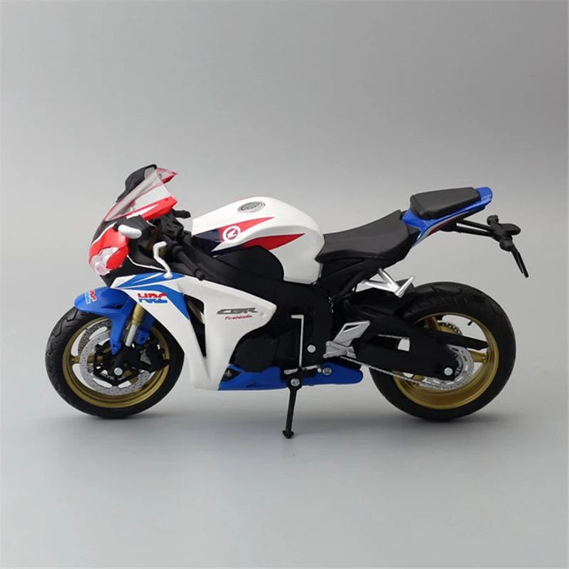 1/12 HONDA CBR Fireblade Race Cross-country Motorcycle Model Simulation Alloy Toy Street Motorcycle Model Collection Kids Gifts