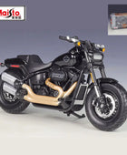 Maisto 1:18 Harley Davidson 2022 Fat Bob 114 Alloy Racing Motorcycle Model Diecasts Street Sports Motorcycle Model Kids Toy Gift - IHavePaws