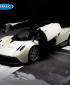 Welly 1:24 Pagani Huayra Alloy Sports Model Diecast Metal Toy Racing Car Vehicles Model Collection Simulation Childrens Toy Gift