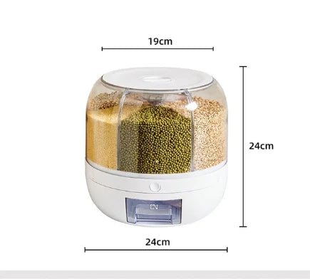 360 Degree Rotating Rice Dispenser - IHavePaws