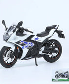 1:12 Suzuki GSX-250R Alloy Racing Motorcycle Model 250R white - IHavePaws