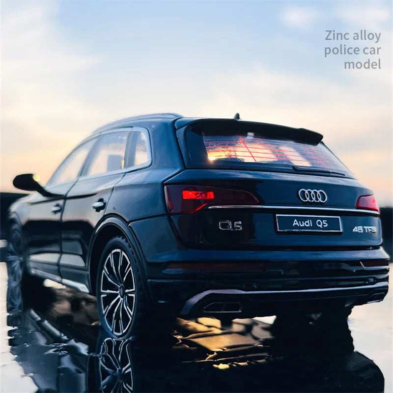1:24 AUDI Q5 SUV Alloy Car Model Diecast & Toy Vehicles Metal Car Model High Simulation Sound and Light Collection Kids Toy Gift - IHavePaws
