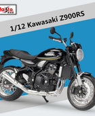 Maisto 1:12 Kawasaki Z900 RS Alloy Sports Motorcycle Model Diecast Metal Street Race Motorcycle Model Collection Black - IHavePaws