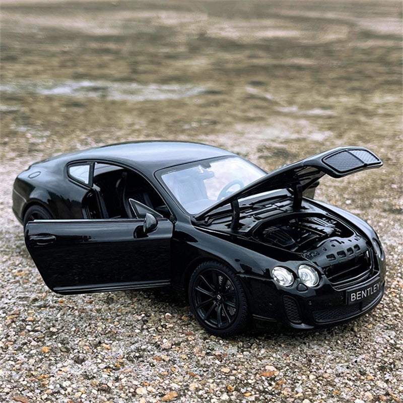 New 1:24 Continental GT Coupe Alloy Luxy Car Model Diecast Metal Toy Vehicles Car Model High Simulation Collection Children Gift - IHavePaws