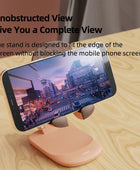 Hagibis Foldable Cell Phone Stand Desktop Phone Stand mini Adjustable cute Holder for iPhone 13/12/11 Pro Max Samsung Tablets - IHavePaws