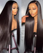 Brazilian Straight 13X6 Lace Front Wig Human Hair 13x6 Transparent Lace Wigs Pre Plucked 13x4 Lace Frontal Wigs For Women