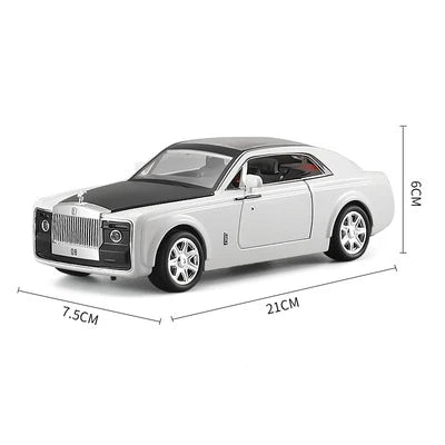 1:24 Rolls Royce Sweptail Alloy Luxury Car Model Diecast & Toy Vehicles Metal Toy Car Model Collection Simulation Children Gift White B - IHavePaws