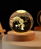 3D Crystal ball Planet Night Light Prince - IHavePaws