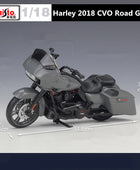 Maisto 1:18 Harley Davidson 2018 CVO Road Glide Alloy Street Motorcycle Model Diecast Classic Motorcycle Model Children Toy Gift