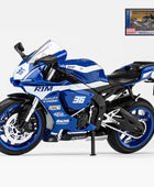 1:12 YZF-R1M Alloy Racing Motorcycle Model Diecast Street Cross-Country Motorcycle Model Simulation - IHavePaws
