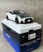 AUTOart 1:18 Nissan GT-R35 NISMO 2022 SPECIAL EDITION Sports car scale model WHITE 77501 - IHavePaws