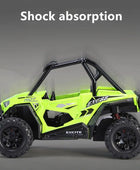 1:24 Alloy ATV Sports Motorcycle Model Diecasts Metal Beach All-Terrain Off-Road Motorcycle Model Sound and Light Kids Toys Gift
