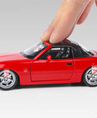 1:32 MAZDA MX-5 Alloy Sports Car Model Diecast Metal Toy Car Vehicle Model High Simulation Sound and Light Collection Kids Gifts - IHavePaws