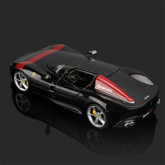 Bburago 1:24 Ferrari Monza SP1 Alloy Sports Car Model Diecasts Metal Concept Racing Car Vehicles Model Simulation Kids Toys Gift - IHavePaws