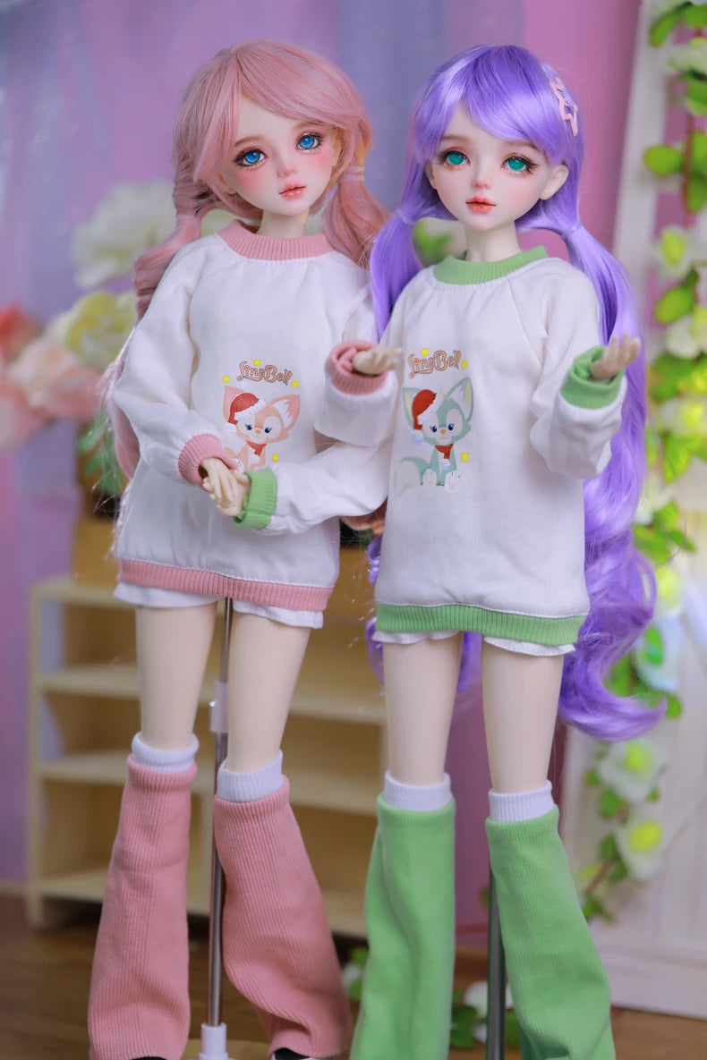 1/3 60cm Bjd Dolls  Gifts for Girls Makeup Dolls With Clothes Nemme Doll for Children Support Change Eyes DIY Doll Beauty Toys