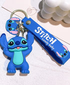 Anime Funny Stitch Keychain Cute Keychain PVC Pendant Men's and Women's Backpack Car Keychain Jewelry Accessories SDZ 16 - ihavepaws.com