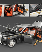 Large Size 1/18 Rolls-Royce Phantom Alloy Luxy Car Model Diecasts Metal Toy Vehicles Car Model Simulation Sound Light Kids Gifts - IHavePaws