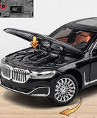 1/24 BMW7 Series 760 LI Alloy Car Model Diecasts Metal Vehicles Car Model High Simulation Sound and Light Collection Kids Toys Gift - IHavePaws