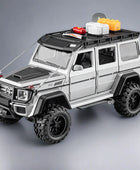 1/22 Modified Version G550 Alloy Car Model Diecast Simulation Metal Toy Off-road Vehicle Car Model Sound and Light Children Gift Modified Gray - ihavepaws.com