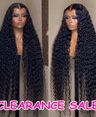 13x6 Deep Wave 30 32Inch Lace Frontal Wig Human Hair 13x4 Pre Plucked Lace Wigs For Women Brazilian Lace Front Wig