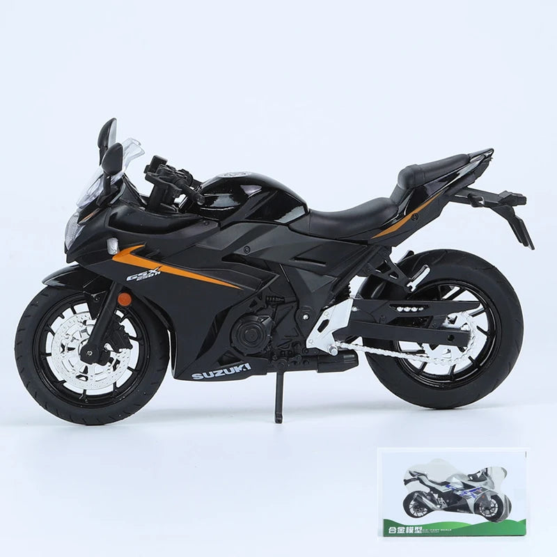 1:12 Suzuki GSX-250R Alloy Racing Motorcycle Model 250R balck - IHavePaws