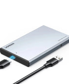 UGREEN HDD Case 2.5 6Gbps SATA to USB C 3.1 Gen 2 External Hard Drive Box Aluminum Case HD For Sata Hard Disk SSD HDD Enclosure Metal Micro B - IHavePaws