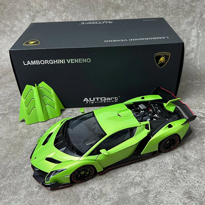 AUTOART 1/18 Lamborghini Veneno Sports car scale model - IHavePaws