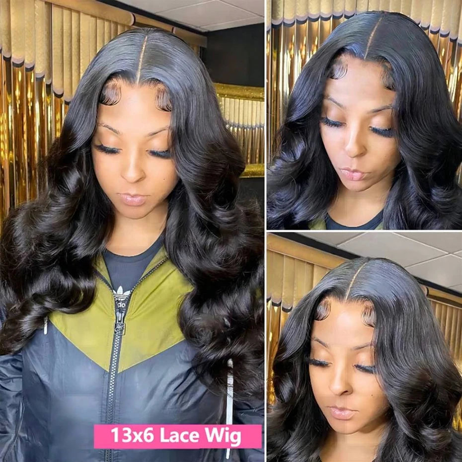 30 Inch HD Lace Front Wigs Body Wave Frontal Wigs for Black Women Glueless 13x4 HD Lace Front Wigs 150% Density Pre Plucked