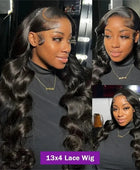 Body Wave Lace Front Wig 13x4 13x6 360 4x4 Lace Closure Wig Transparent Human Hair Lace Frontal Wig On Sale