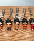 Cartoon anime Sun Wukong figurine keychain pendant creative Kung Fu boy doll car keychain accessories gift for son - ihavepaws.com
