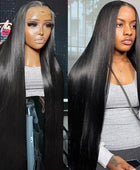 13x4 Straight HD Transparent Lace Front Wigs Human Hair Brazilian Straight 4x4 Lace Closure Wigs For Women Human Hair