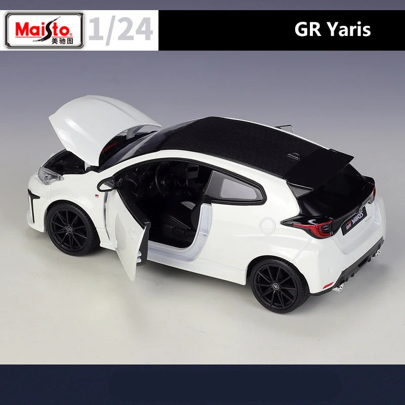 Maisto 1/24 Toyota GR Yaris SUV Alloy Car Model Diecasts Metal Toy Car Vehicles Model High Simulation Collection Childrens Gifts