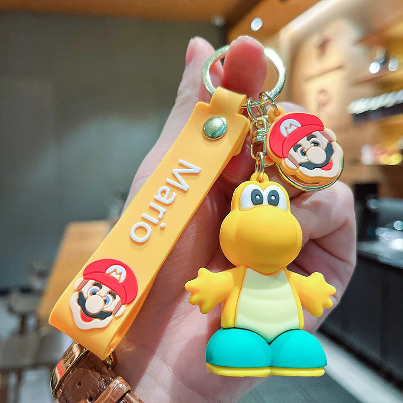 Super Mario Brothers Keychain Classic Game Character Model Pendant Men's and Women's Car Keychain Ring Bookbag Accessories Toys 14 - ihavepaws.com