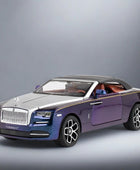 1:24 Rolls Royces Dawn Alloy Luxy Car Model Diecasts Metal Toy Vehicles Car Model Simulation Purple - IHavePaws