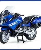 1:12 BMW R1250 RT Alloy Street Sports Motorcycle Model Diecasts Blue - IHavePaws