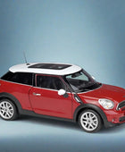 WELLY 1:24 BMW Mini Cooper S Paceman Alloy Car Model Diecasts Metal Vehicle Car Model Simulation Collection Red - IHavePaws