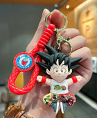 Cartoon Anime Dragon Ball Son Goku Keychain 3D Doll Saiyan Kakarotto Kame Sennin Male and Female Car Key Chain Pendant Gift Toys 01 - ihavepaws.com