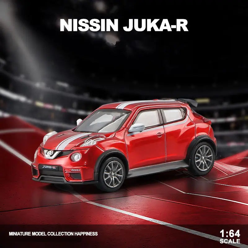 1/64 Nissan JUKE R SUV Alloy Car Model Diecast Metal Toy Mini Car Vehicles Model Simulation Collection Childrens Gift Decoration - IHavePaws