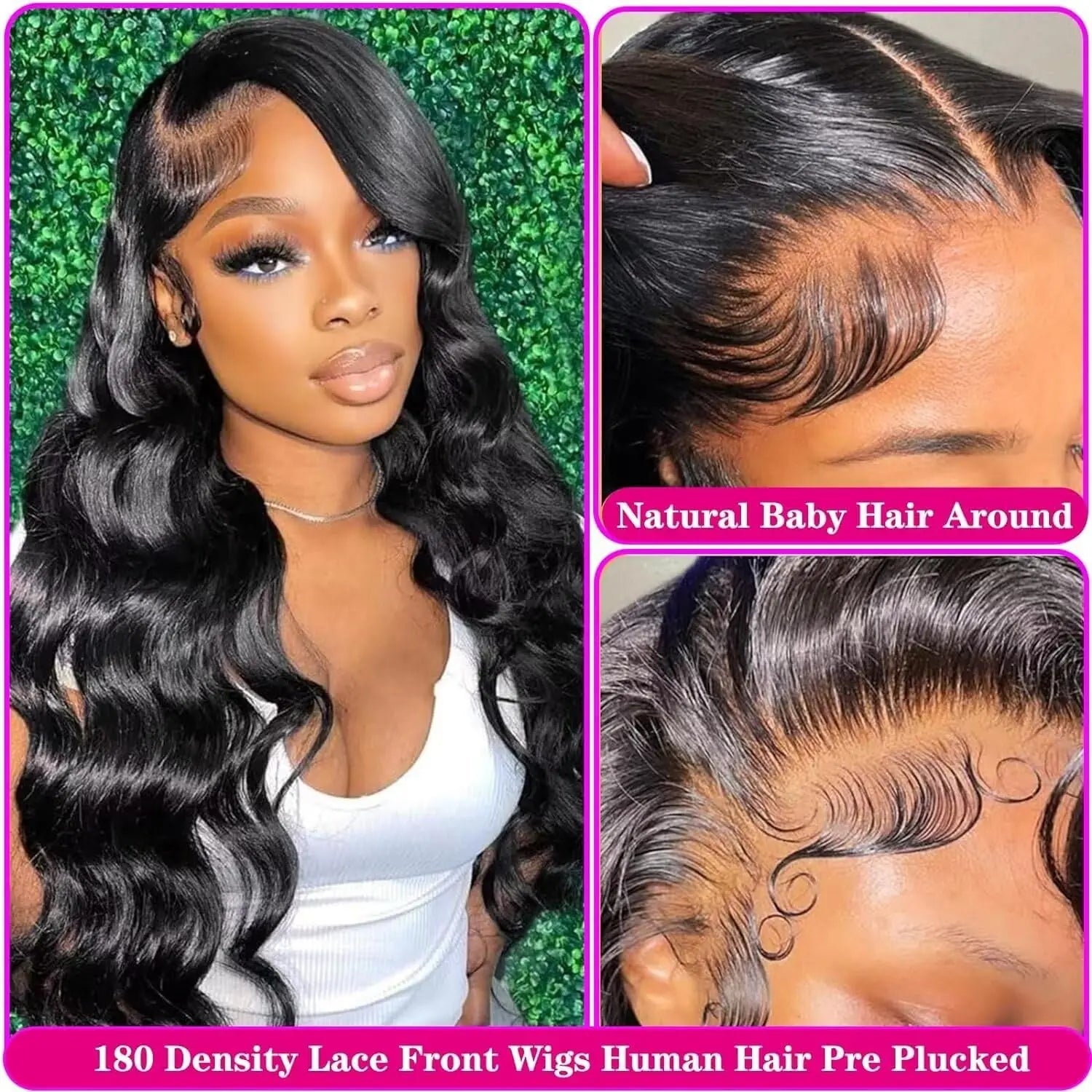 Body Wave 13x6 13x4 Glueless Lace Front Wig Human Hair 5x5 6x4 Lace Closure Wig Preplucked Melt Skins Pre Bleached Knots